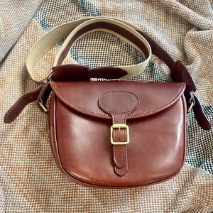 RARE Griffin & Howe Leather Cartridge Case, Artisan made in Spain, Oiled Leather